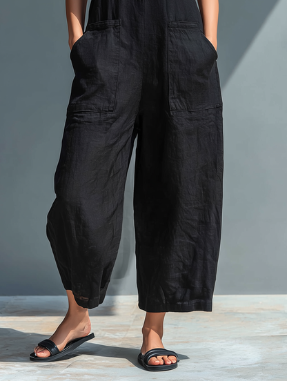 Ärmellose Leinen Latzhose PortugalFlow-Lisboa